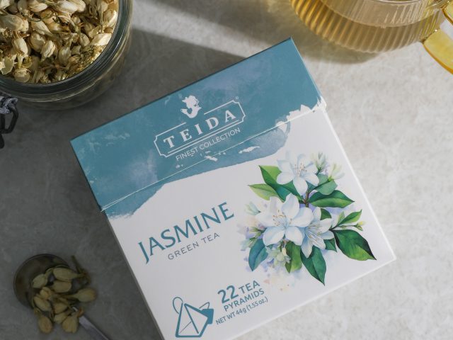 Teida pyramid tea range
